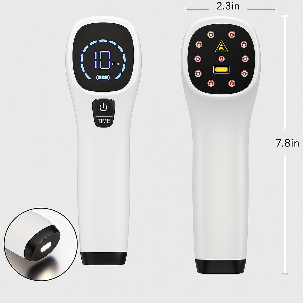 Deep Tissue Red Laser Therapy for Pain Relief and Recovery