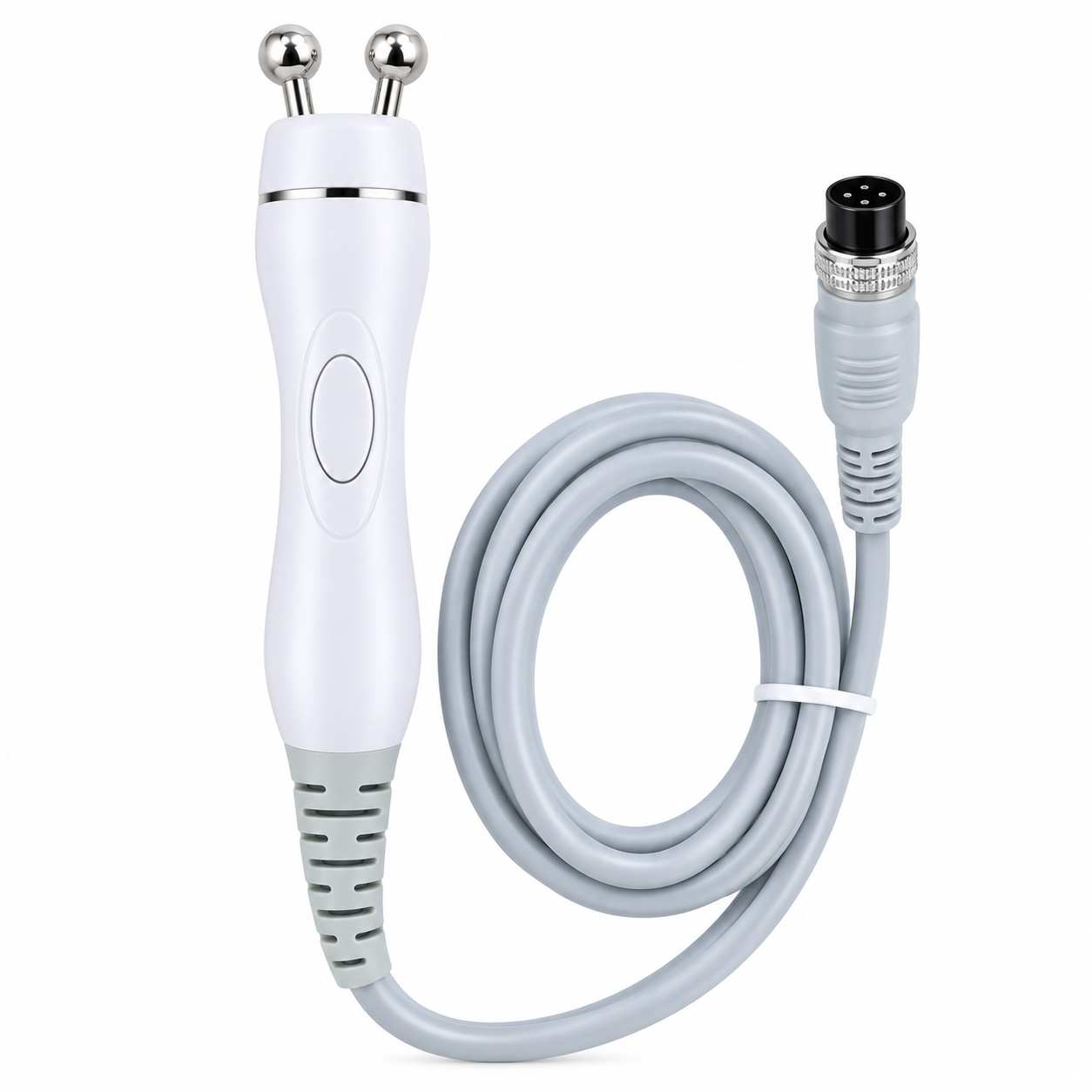 Dual Ball Microcurrent Facial Handpiece with Cable