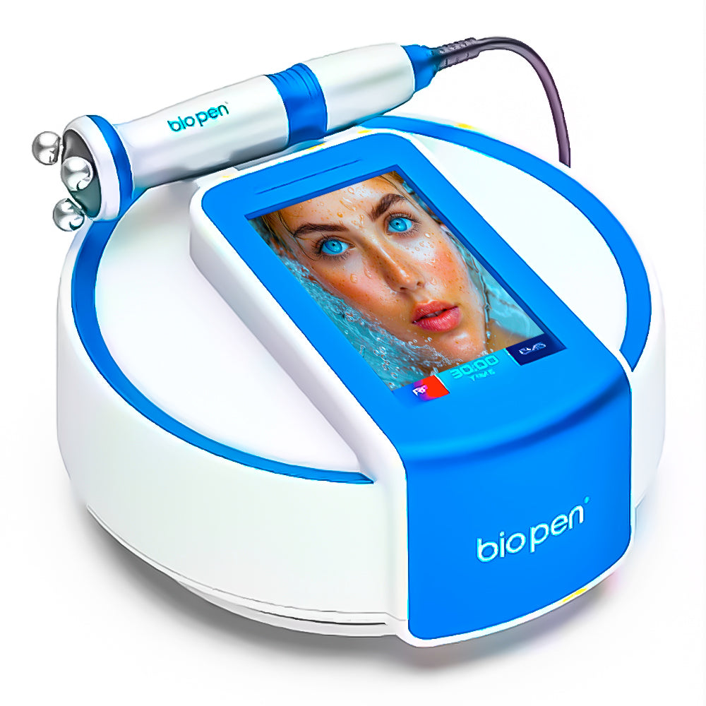 BIO PEN 360° RF & Blue Light EMS Roller – Professional Skin Tightening & Lifting Tool