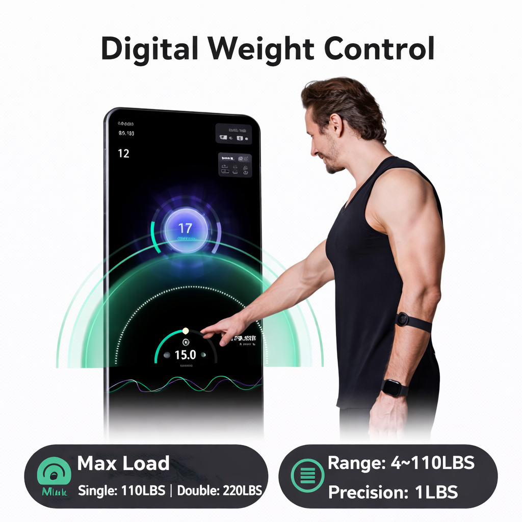 Smart AI Home Gym Equipment for Full-Body Training – Luxury Indoor Fitness System