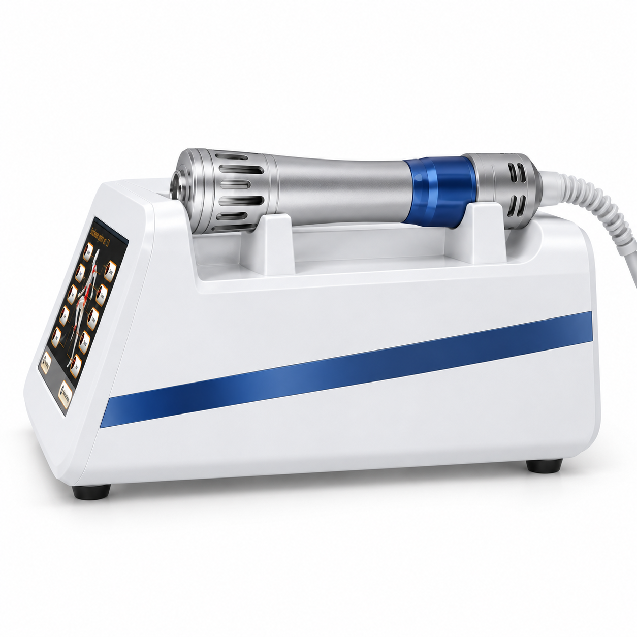 Professional Radial Shockwave Therapy Machine – 1–21 Hz, Adjustable 1–4 Bar, Touchscreen & Multiple Treatment Heads