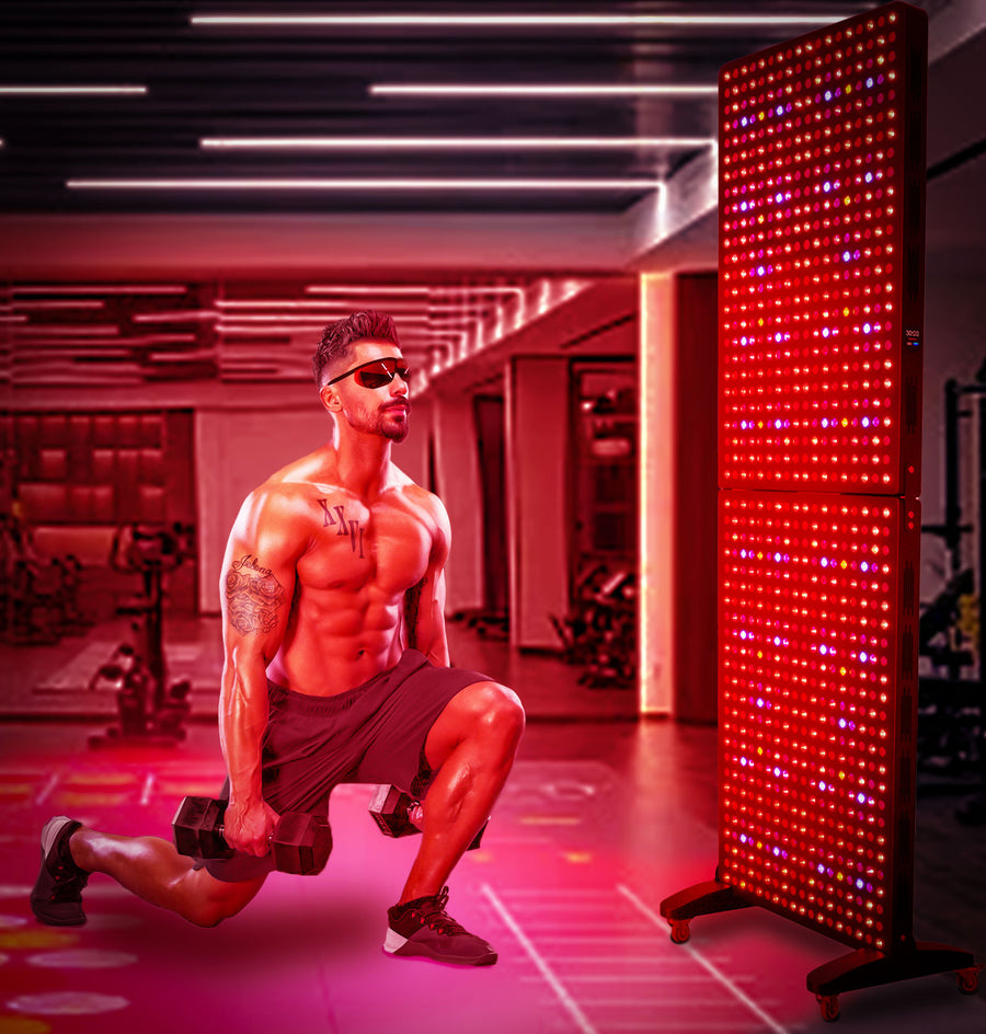 Theia LuxWavePro 7: The Biggest High Irradiance Full Body Red Light Therapy Panel for Optimal Fitness and Wellness