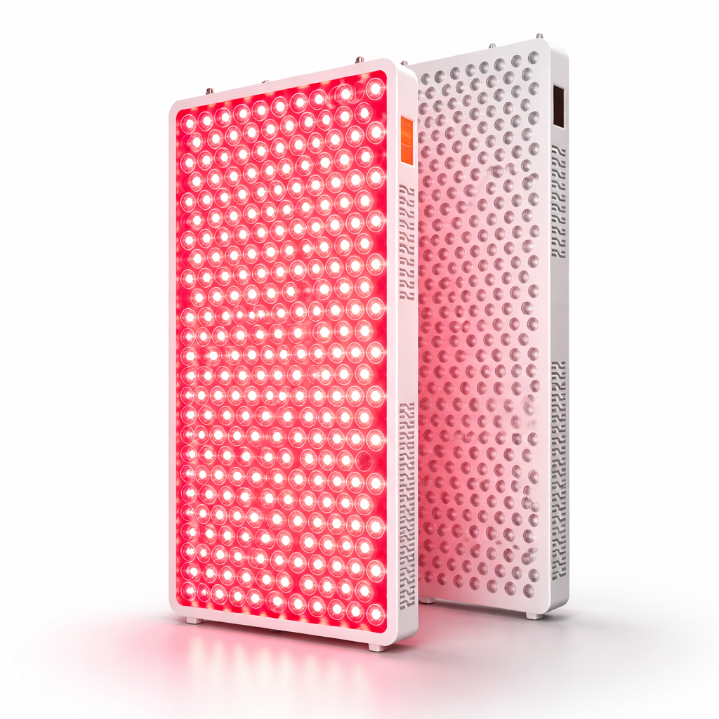 Red Light Therapy Panel – 432 LEDs, Touch Screen, 8 Wavelengths