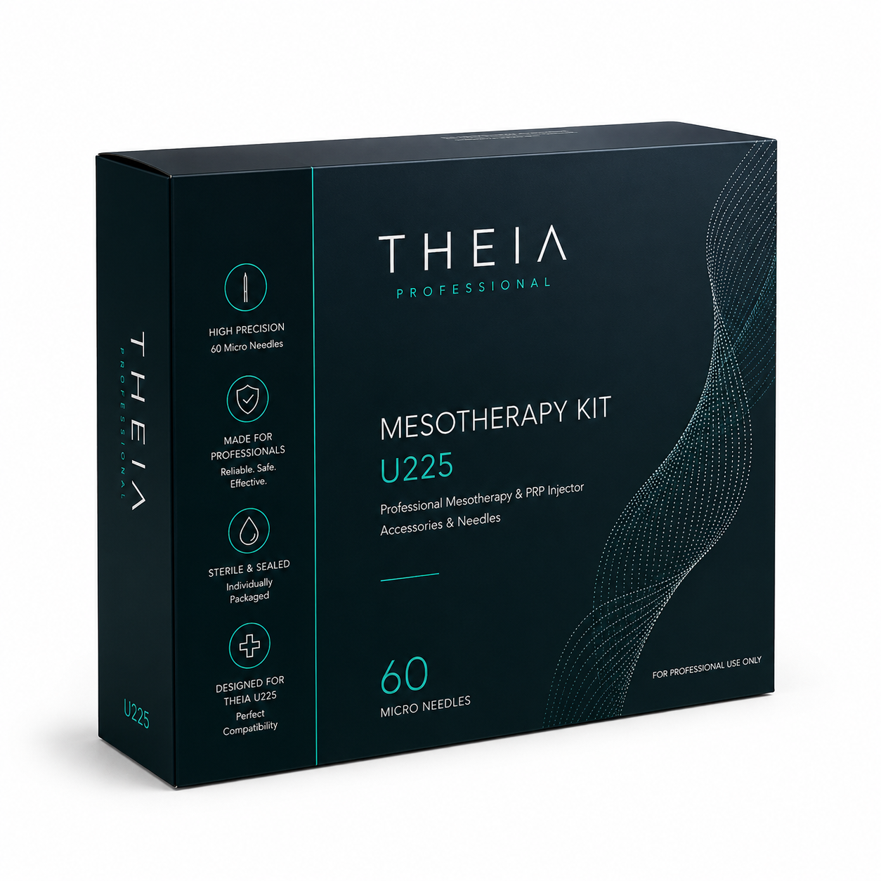 THEIA U225 Professional Mesotherapy Catheter Kit 60PCS