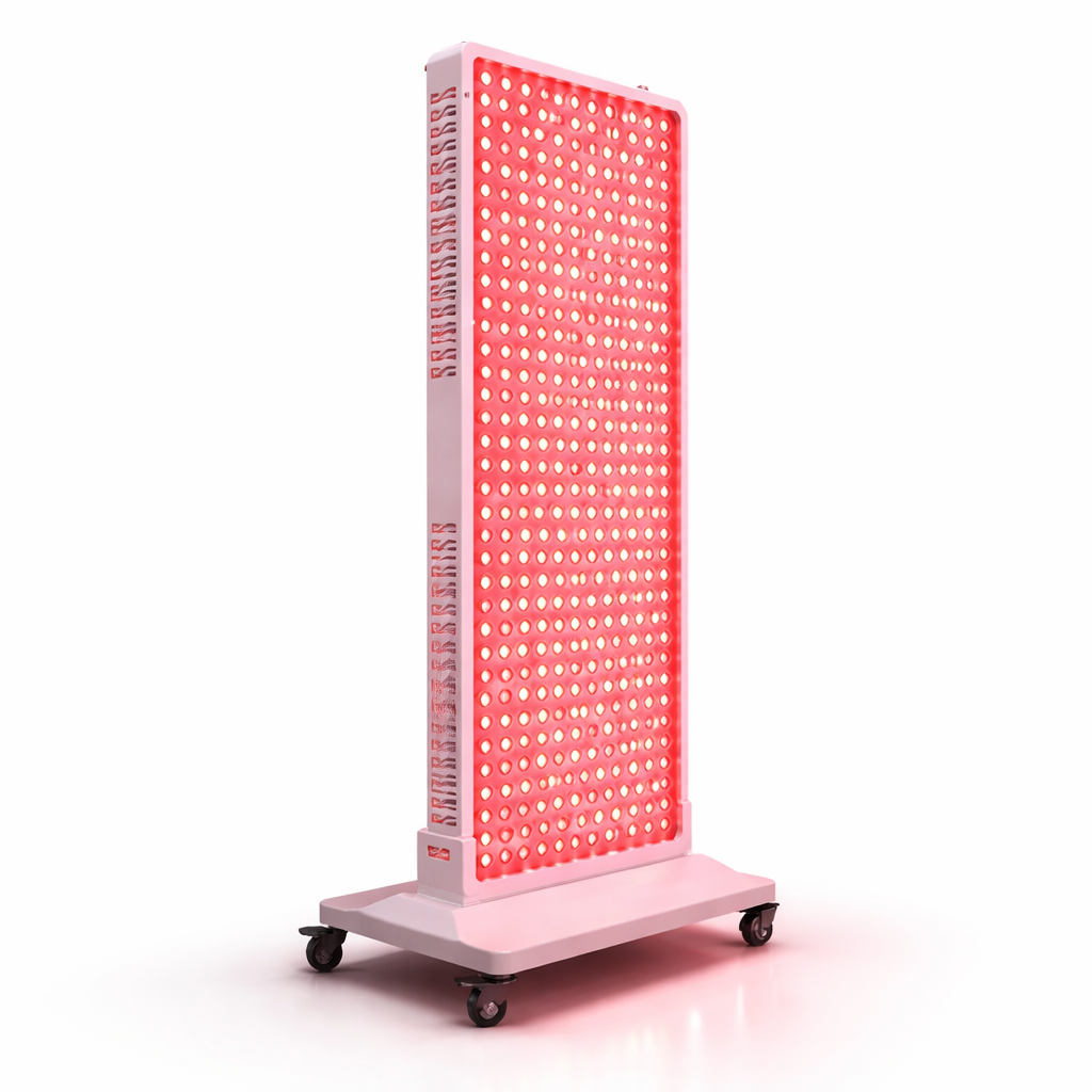 Red Light Therapy Panel – 432 LEDs, Touch Screen, 8 Wavelengths