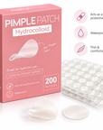 200 PCS Hydrocolloid Pimple Patches