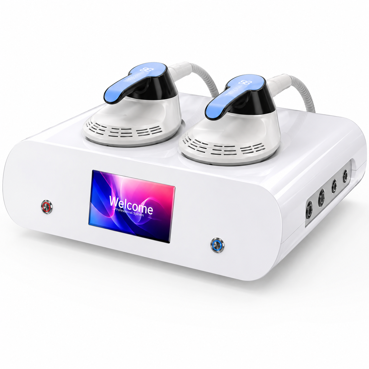 HIEMT Body Sculpting Machine – Dual Electromagnetic Applicators with Touchscreen
