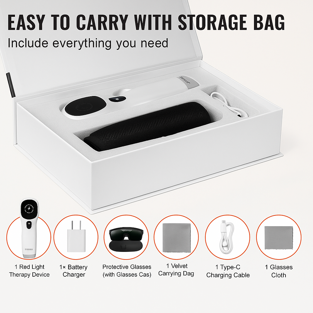 Deep Tissue Red Laser Therapy for Pain Relief and Recovery