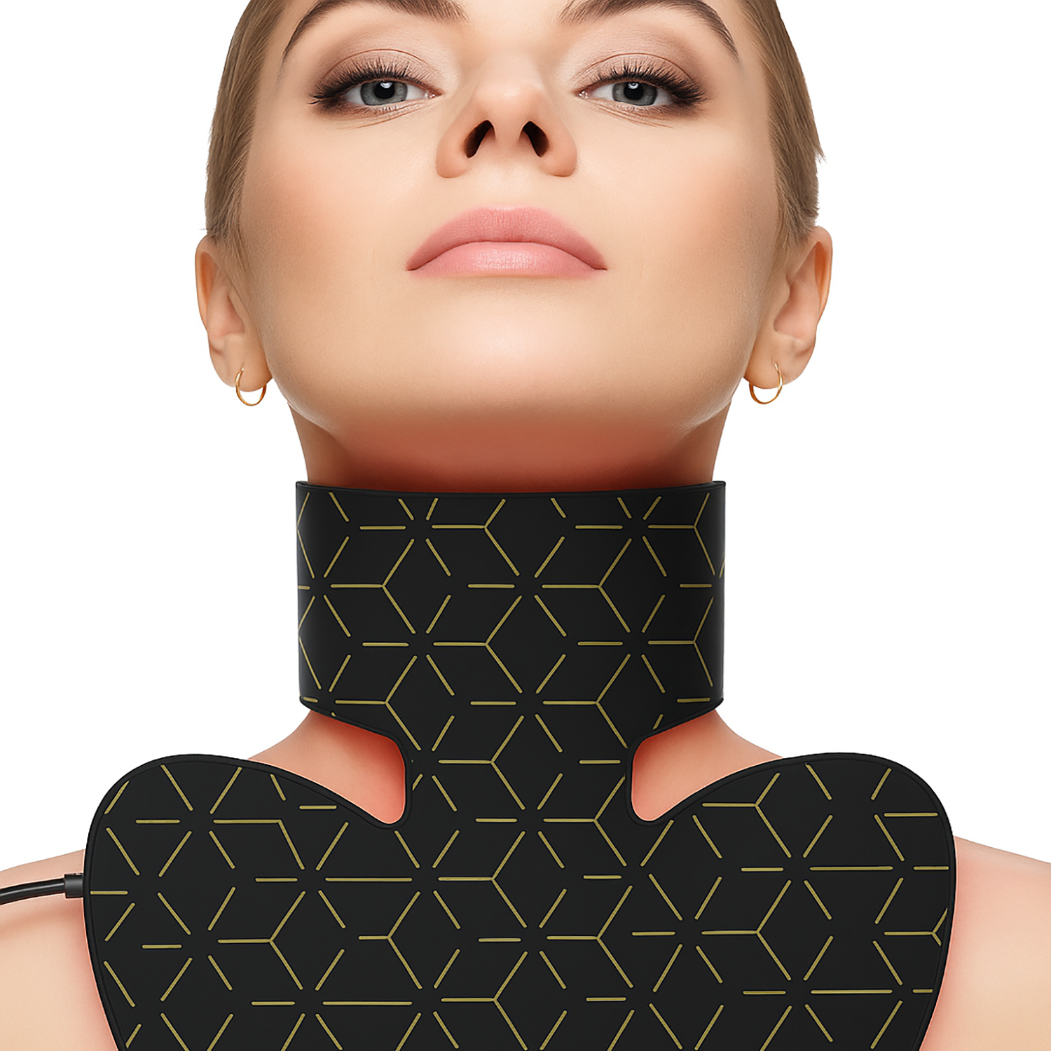 Theia 660nm 850nm Red Infrared Light Therapy Wrap For a Youthful Neck & Chest