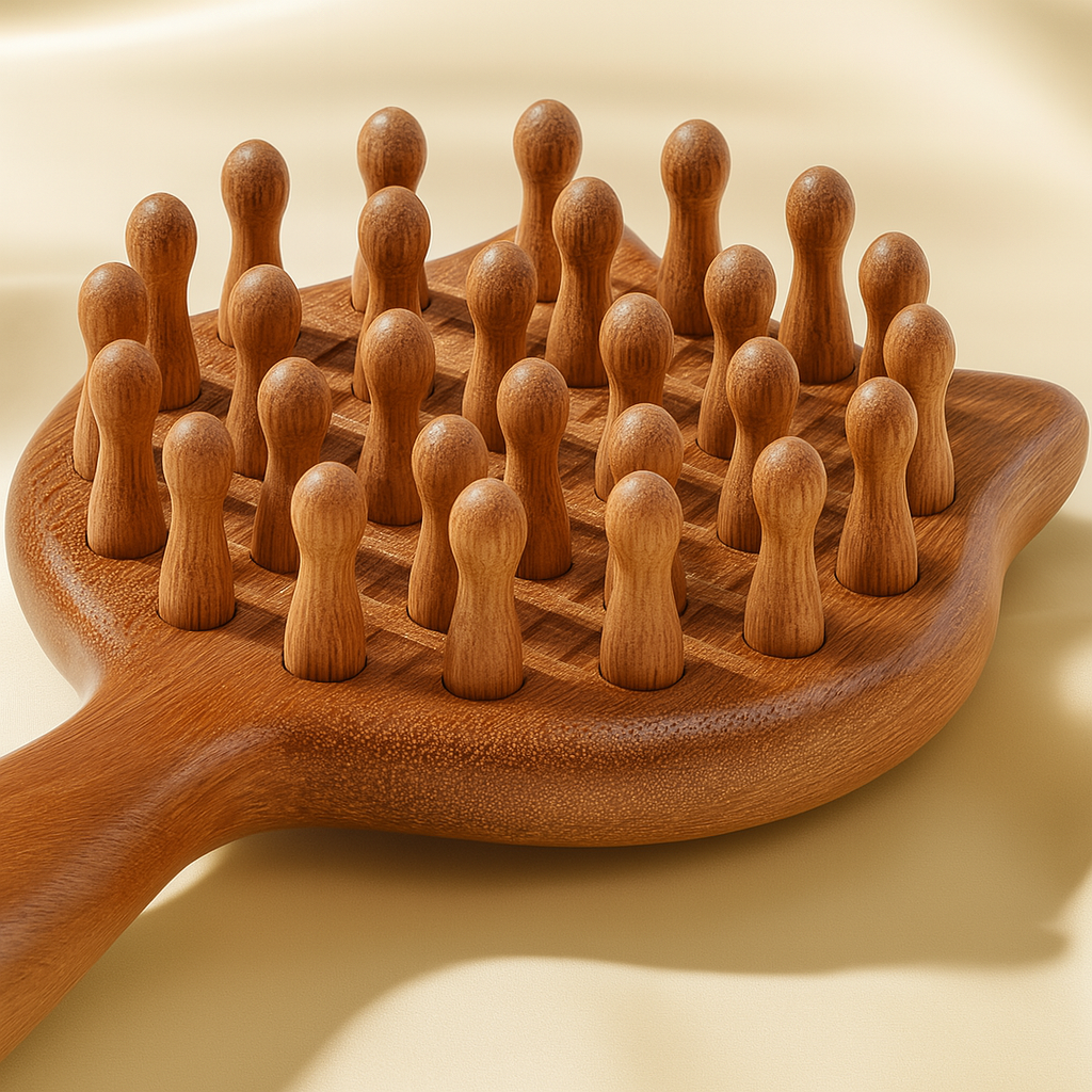 Theia Prestige Sandalwood Guasha Comb