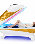 Theia QuantumTherm Elite Wellness Capsule – Far Infrared Hyperthermia Spa Pod with Terahertz Technology