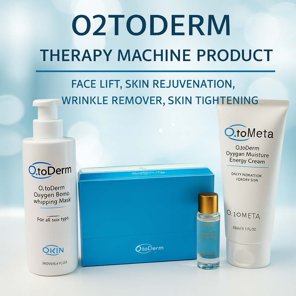 O2Derm Facial Oxygen Cream – Professional O2toDerm Skincare for Oxygen Dome Therapy & Advanced Cosmetic Care