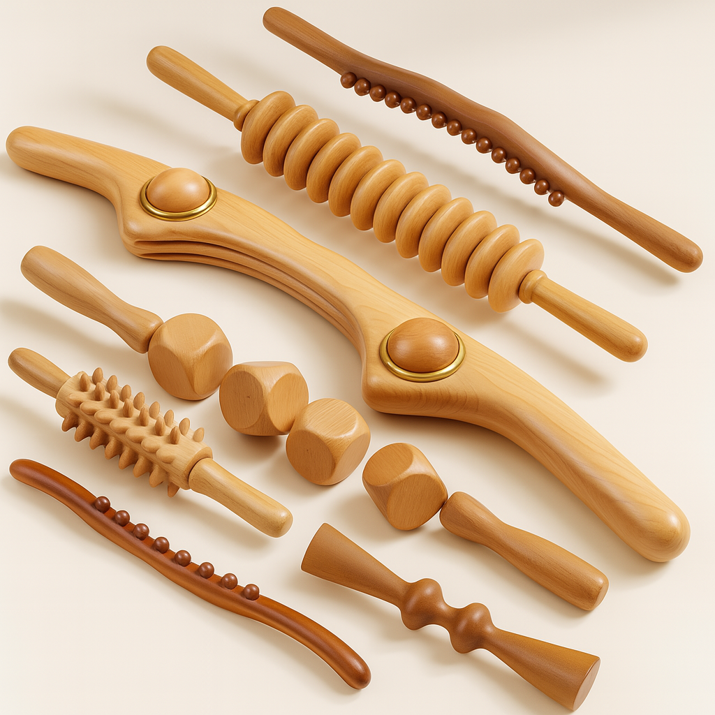 Wood Therapy Massage Tools Set XL