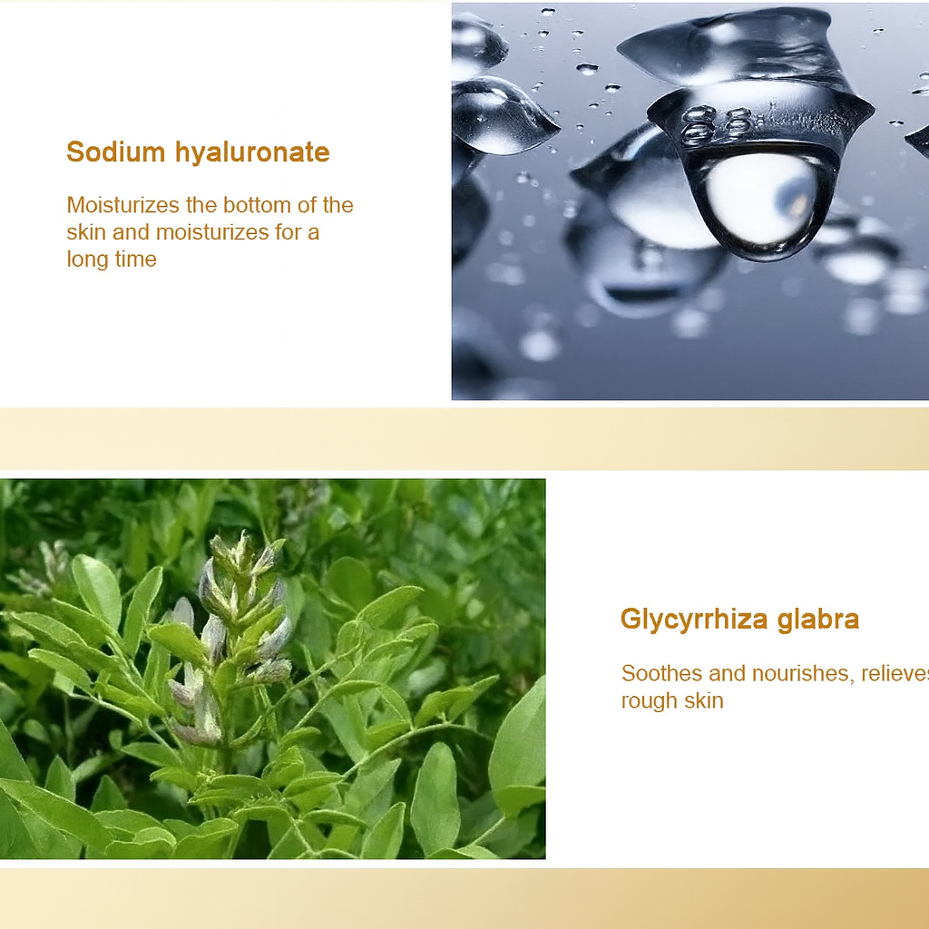 Theia Glow Booster Gold Collagen Face Mask 10Pcs – Anti-Aging, Hydrating, and Dark Circle Treatment