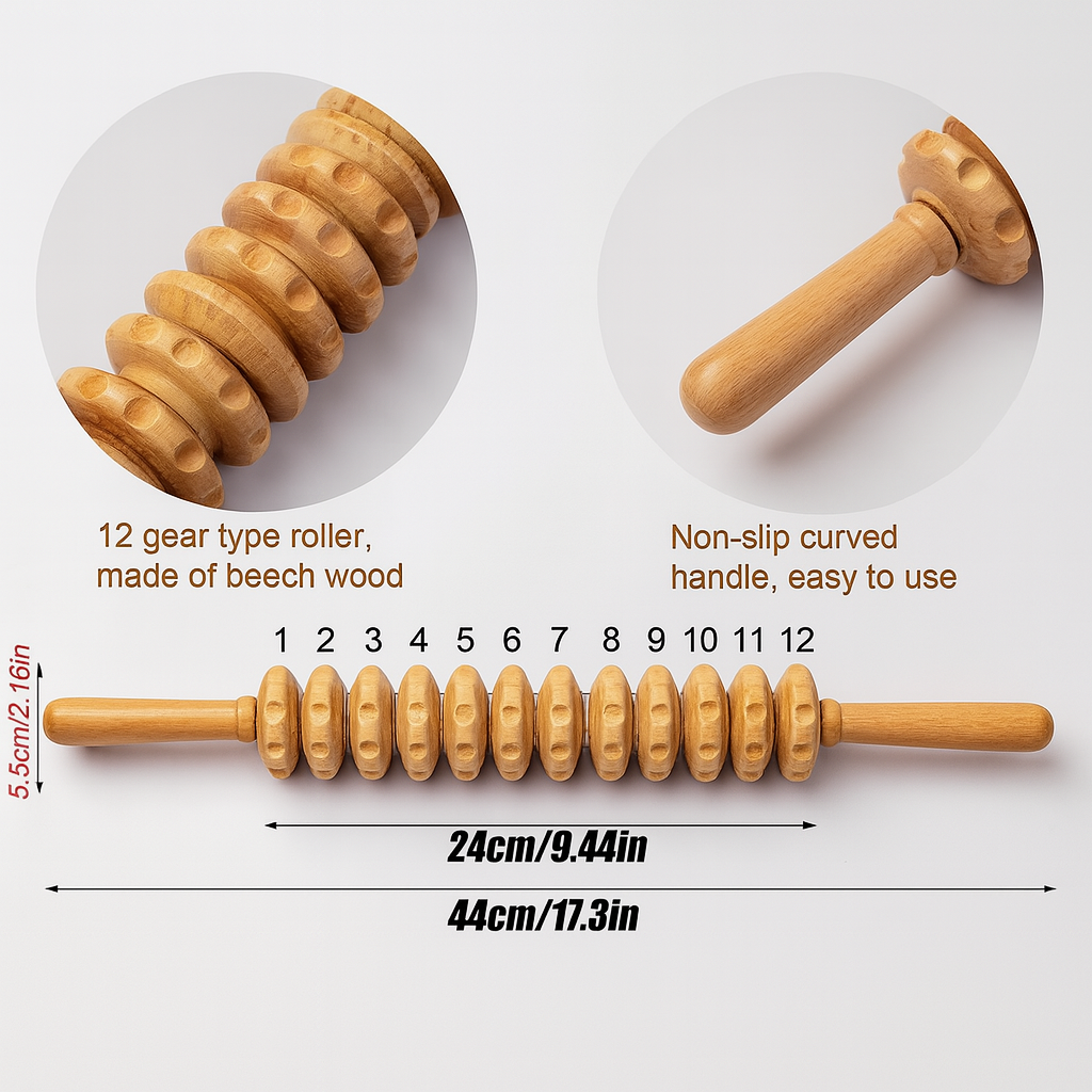 Wood Therapy Massage Tools Set XL