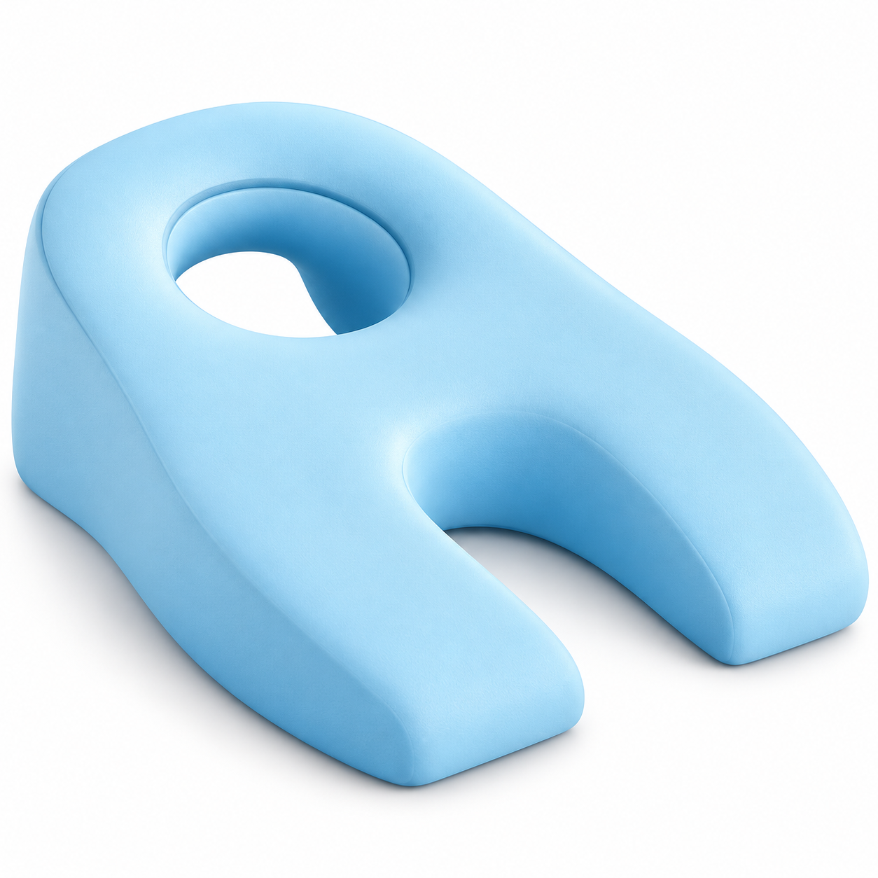 Face-Down Support Pillow with Breathing Opening – Ergonomic Prone Rest Cushion