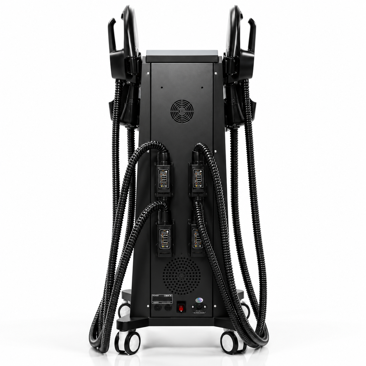 18 Tesla EMS Body Sculpting Machine – Professional Muscle Building & Fat Reduction System with 4 Handles