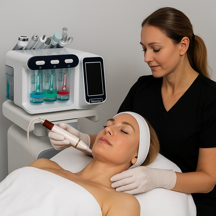 Theia AquaGlow Pro – 7 in 1 Hydro Dermabrasion Machine