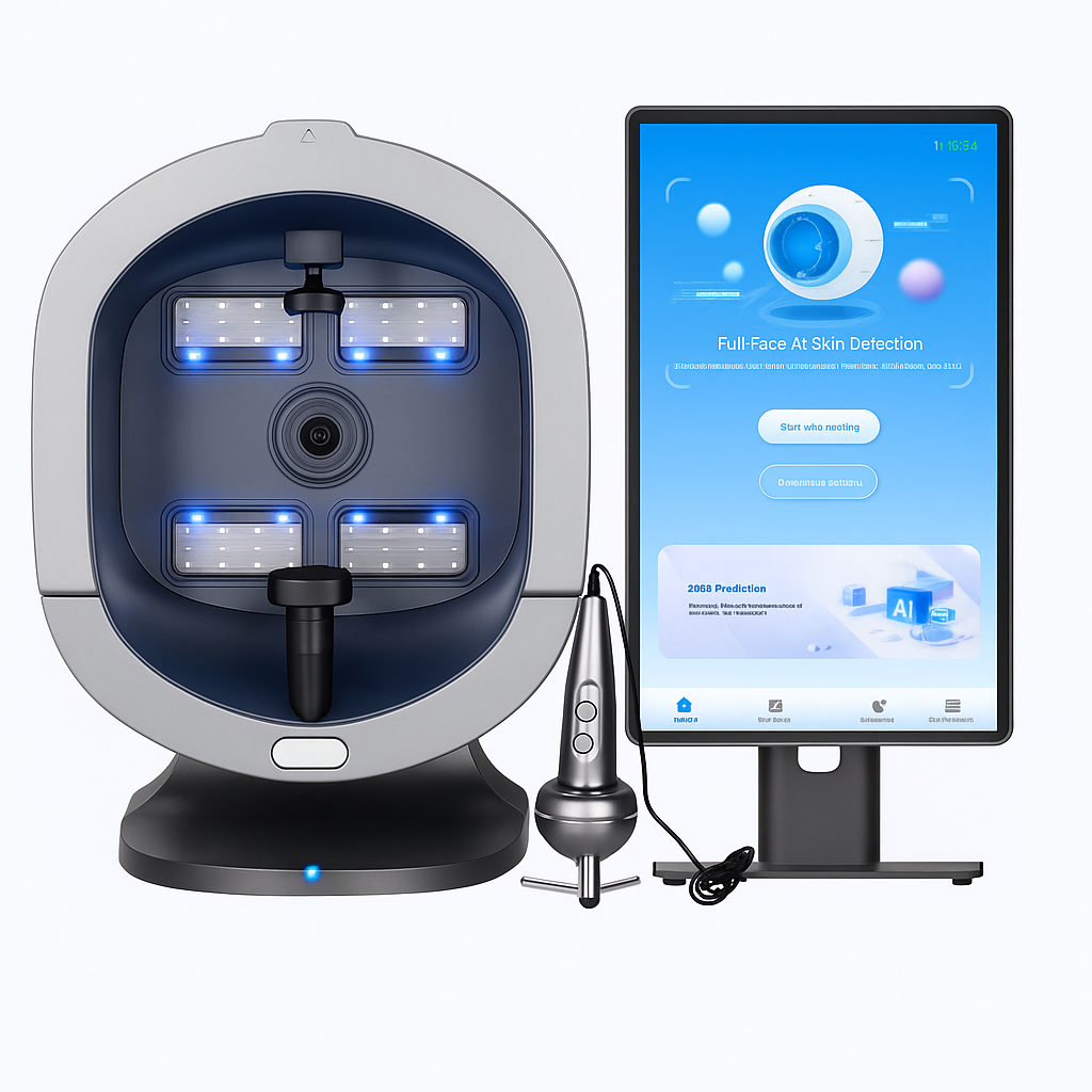 Theia X5 AI Skin & Scalp Analyzer – Multi-Spectral Facial Analysis & Clinic-Grade Diagnostic Device