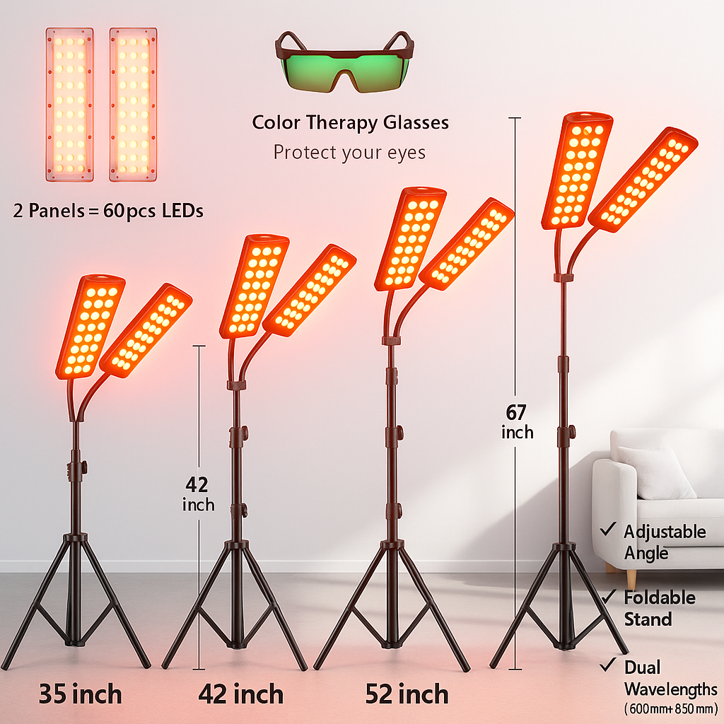 Theia Flexible Red Light Therapy Lamp