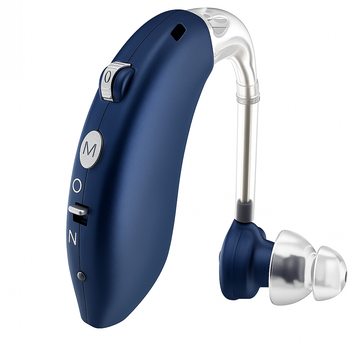 Mini Rechargeable Digital Hearing Aid – BTE Sound Amplifier for Elderly, Portable with Adjustable Tone