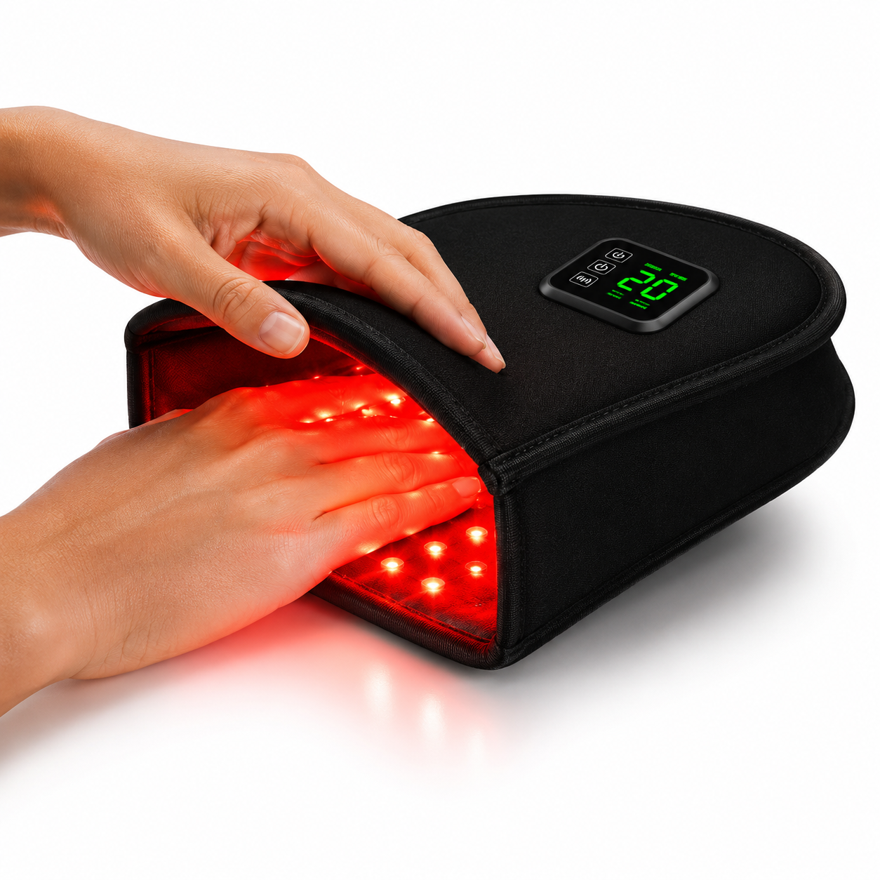 LED Red Light Therapy Glove with 660nm & 850nm Light – USB Hand & Wrist Care Device