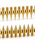 20-Piece Gold Plasma Pen Replacement Needle Tips – Fine & Standard Pointed Screw-In Electrodes