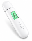 Digital Skin Moisture & Oil Analyzer with LCD Display, Elasticity Test & Fluorescence Detection