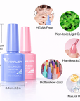Color VIP4 Gel Polish Kit – HEMA & TPO Free Nail Art Gel Set 60 Colors