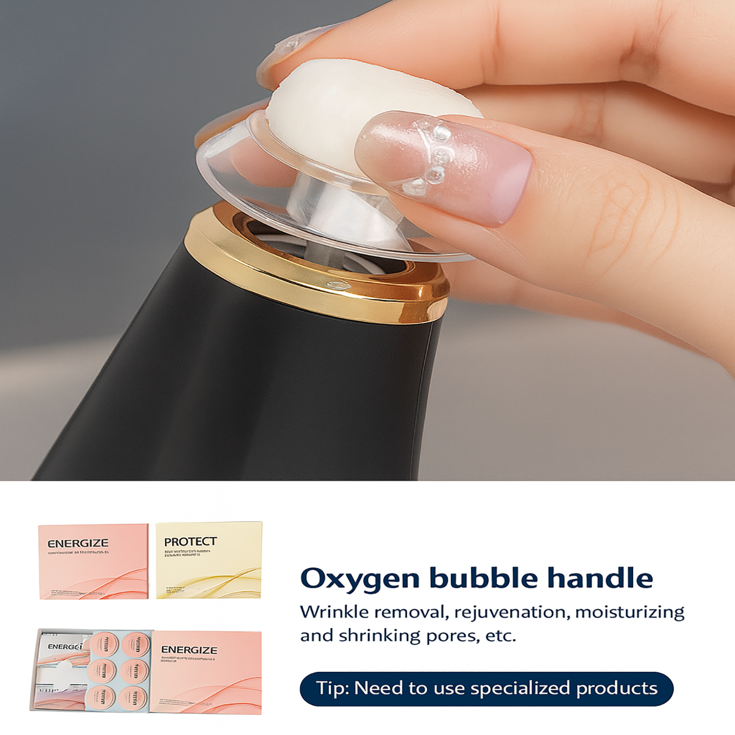 Energize Protect PREMIUM SPECIAL EDITION – Spa Capsule Facial Massage & Rejuvenation Device