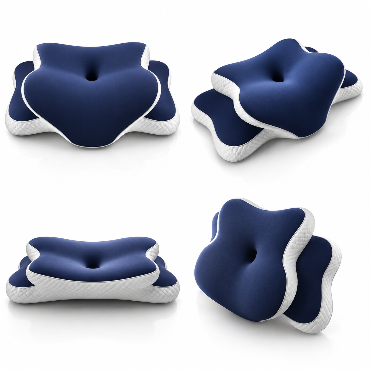 Memory Foam Cervical Pillow – Ergonomic Neck Support Pillow for Better Sleep & Spine Alignment