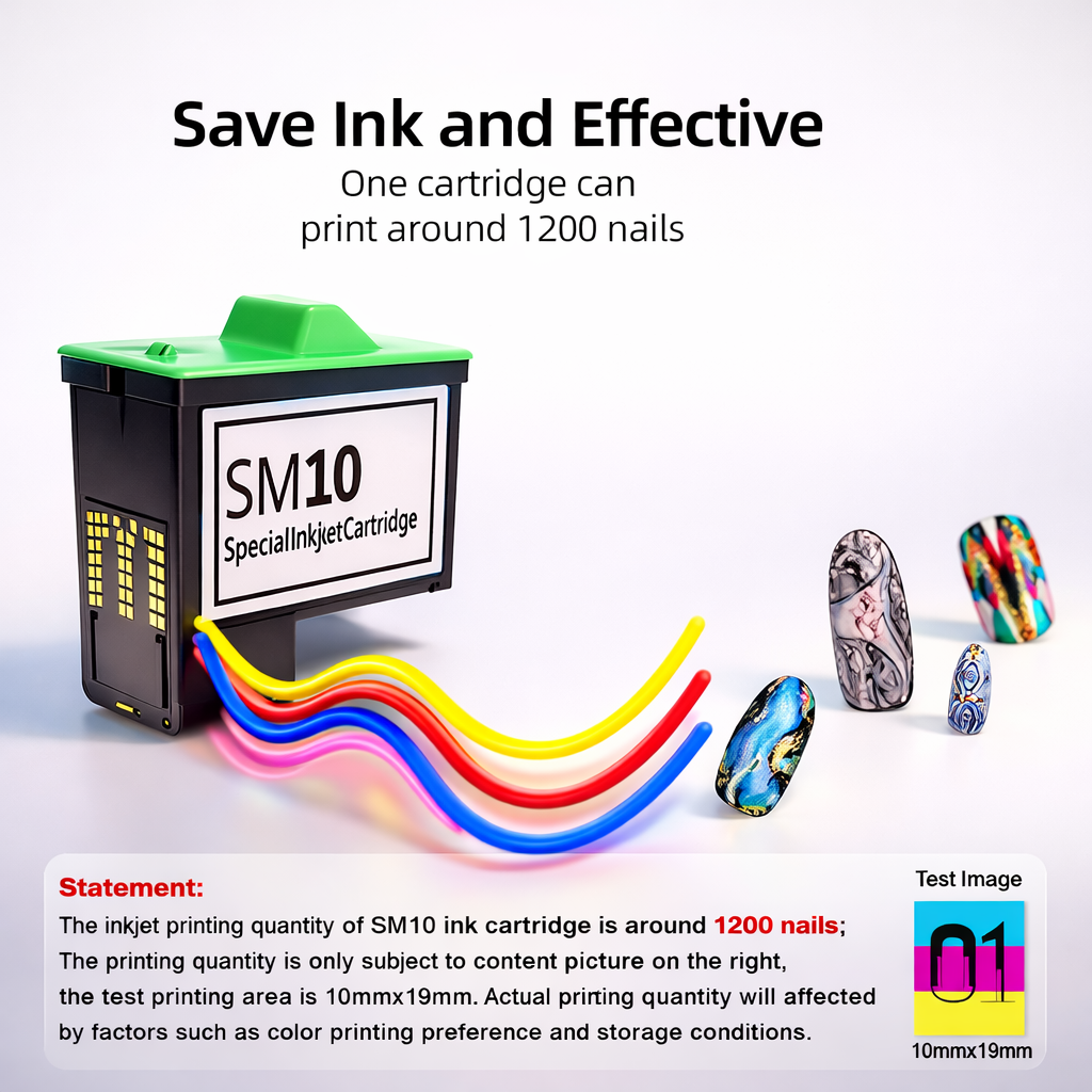 SM10 Original Ink Cartridges for Nail Printer