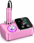 Professional Electric Nail Drill 45,000 RPM 36W with LCD Display, Forward/Reverse Rotation & Nail Drill Bits – Electric Nail File for Manicure and Pedicure