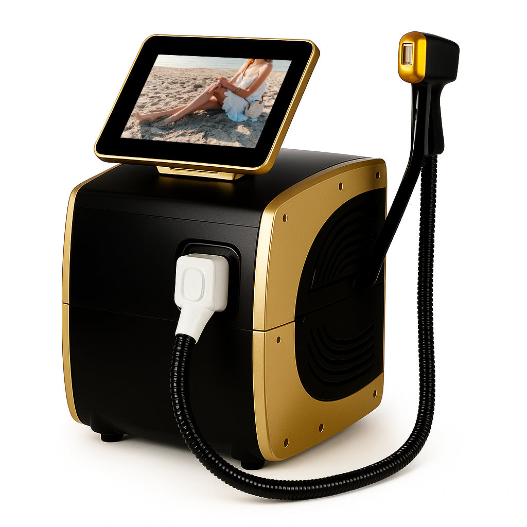 Professional 3-Wavelength 808nm Diode Laser Hair Removal Machine