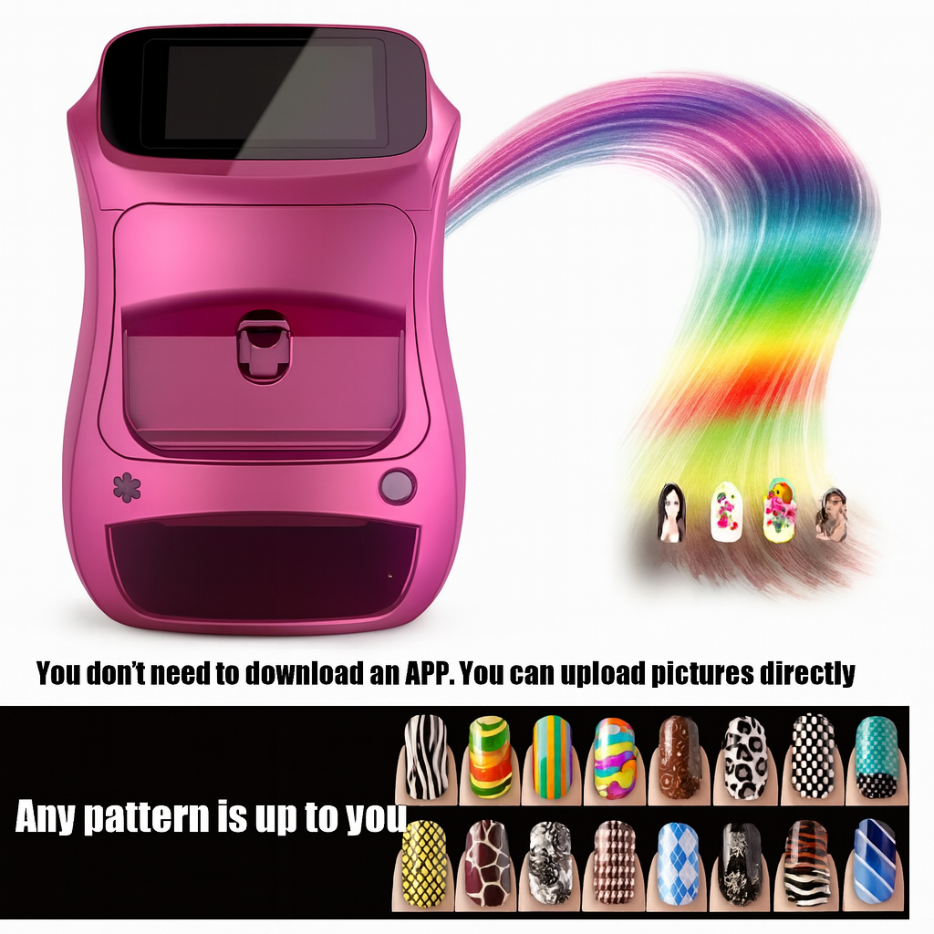 Intelligent 3D Automatic Nail Printer Painted Manicure Machine for DIY Nail Art