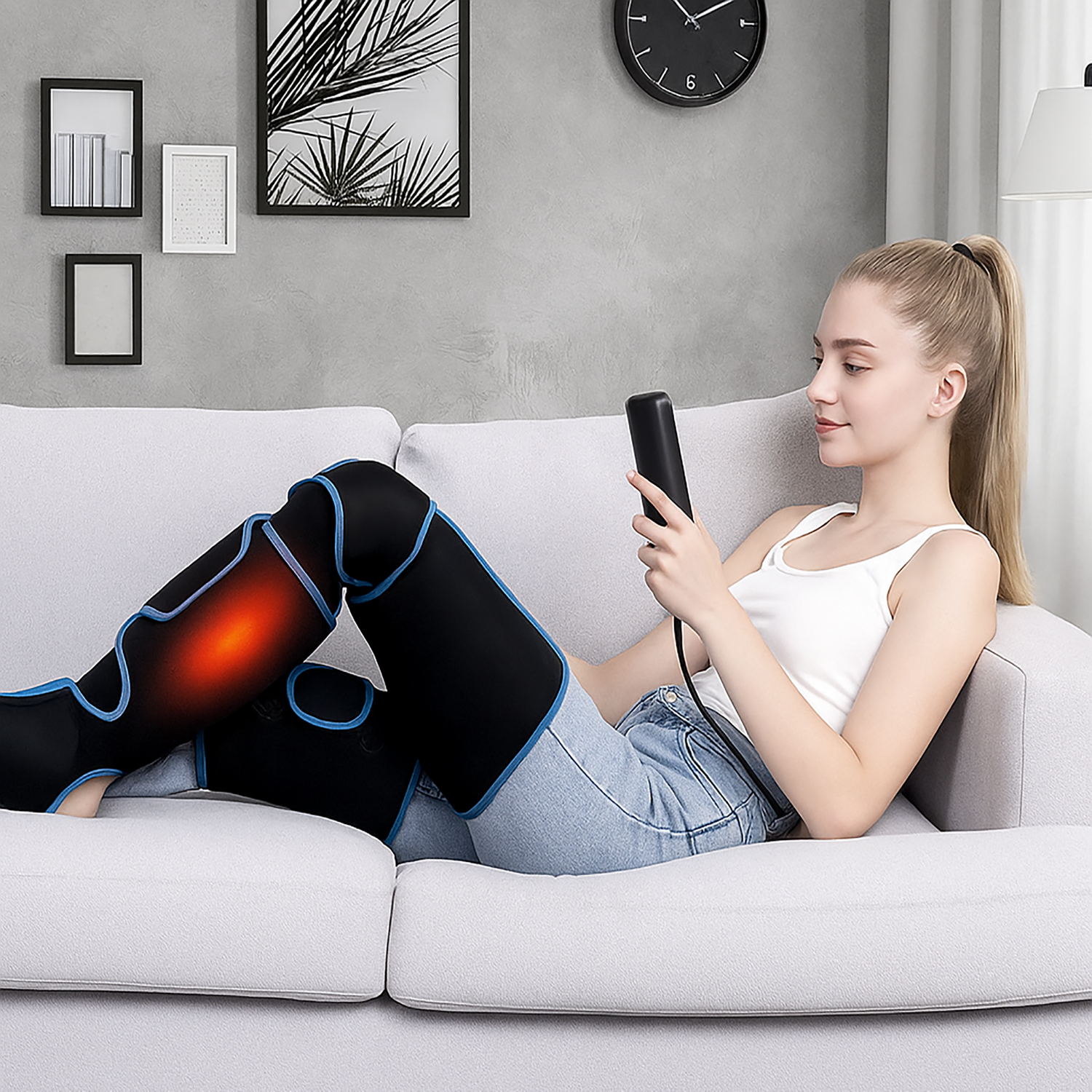 Theia Athlete Air-C Full Leg Compression Massager