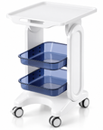 3-Tier Rolling Salon Trolley with Casters