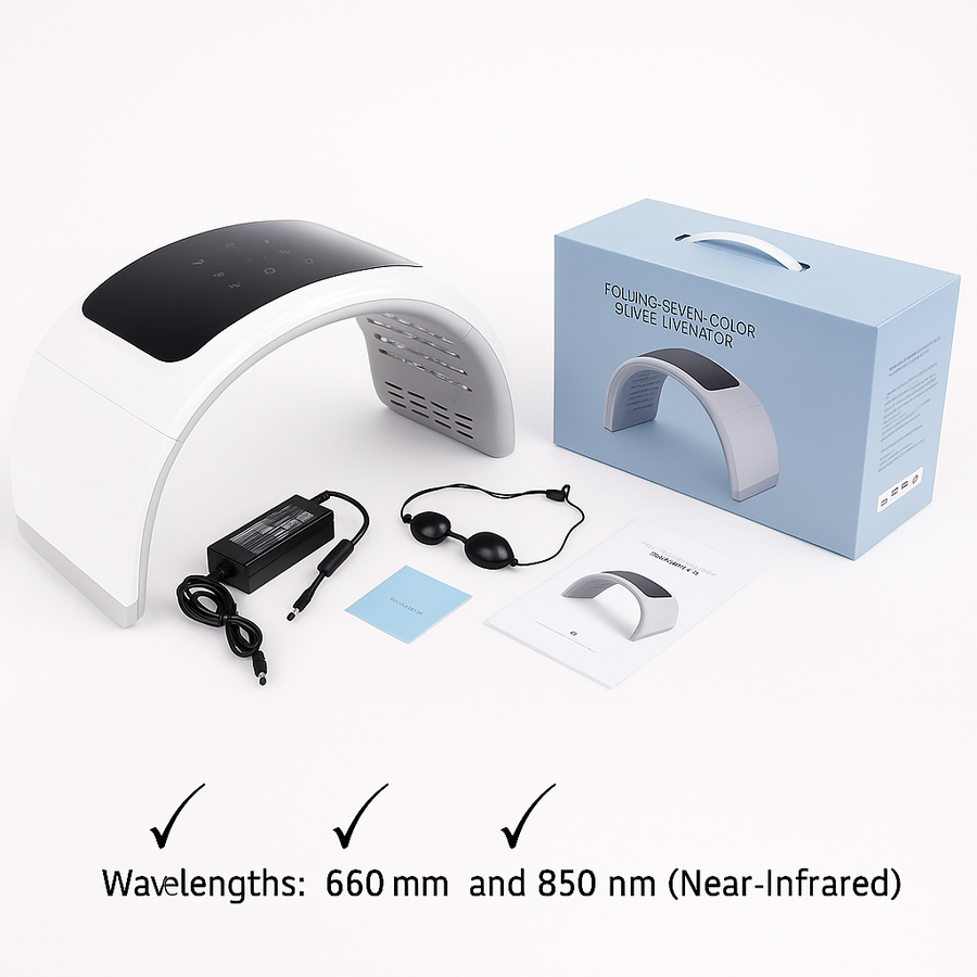 Theia Spectrum Pro – 7-Color LED Facial & Body Rejuvenation Device