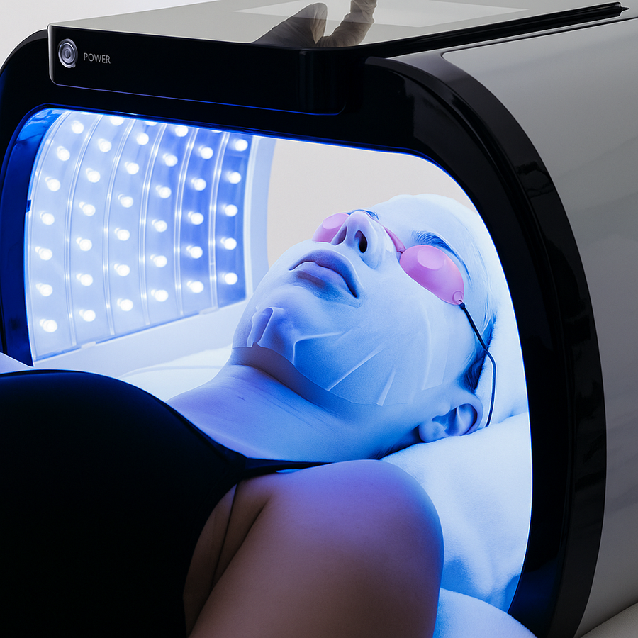 Theia PRO Medical PDT LED Skin Therapy System – 7-Color Light Rejuvenation Machine for Dermatology & Aesthetic Clinics