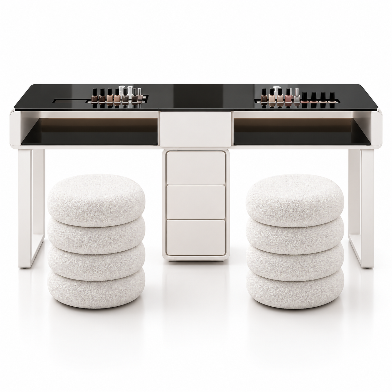 Luxury Double Manicure Nail Table