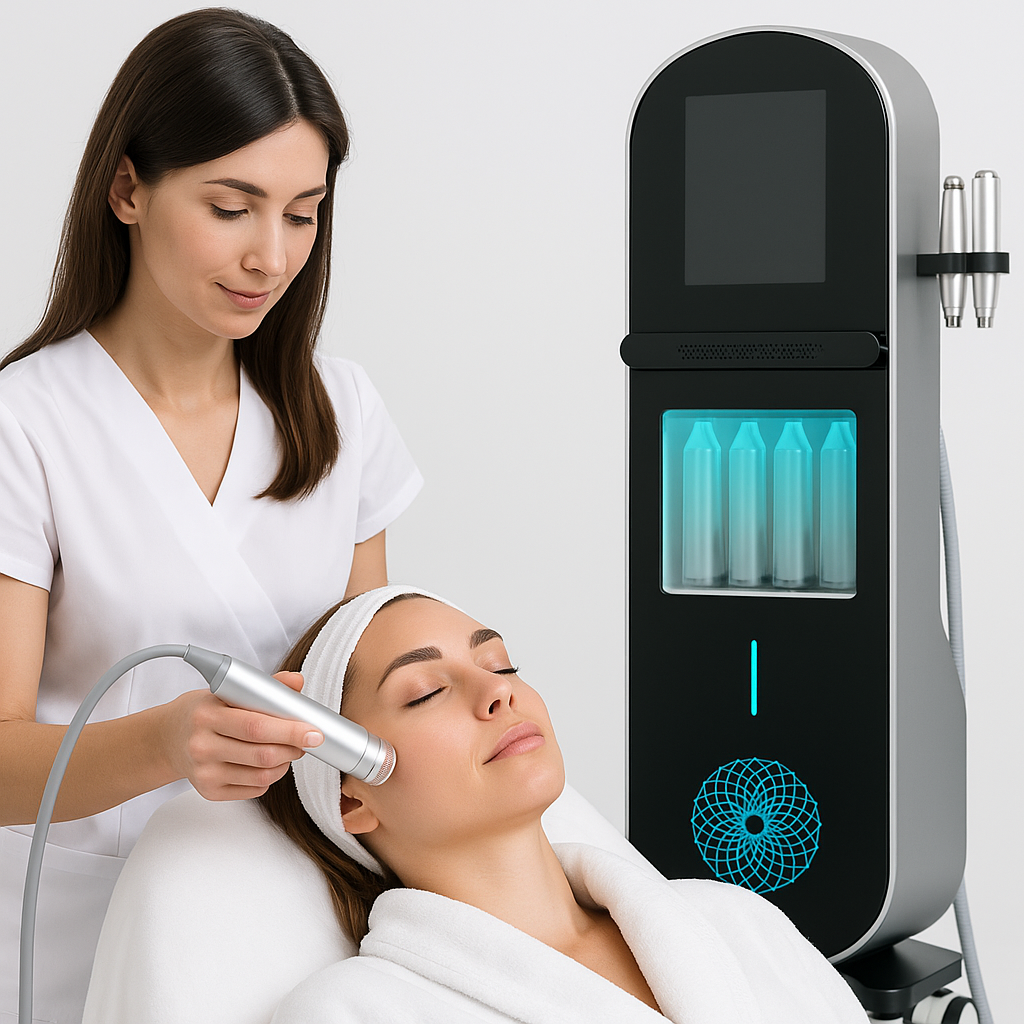 THEIA Aquastar 10-in-1 Microdermabrasion Hydro Facial Machine – Professional Skin Care & Deep Cleansing