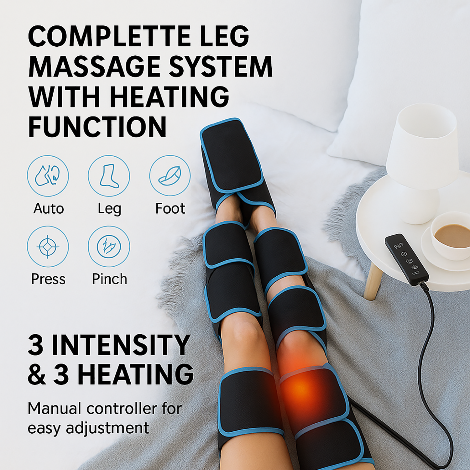 Theia Athlete Air-C Full Leg Compression Massager