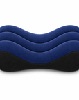 Inflatable Ergonomic Wave Lounge Chair with Electric Air Pump – Contoured Relaxation