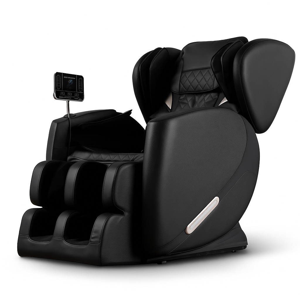 Zero Gravity Full Body Massage Chair with Heat & Air Compression | Smart Home Relaxation Seating with Adjustable Programs