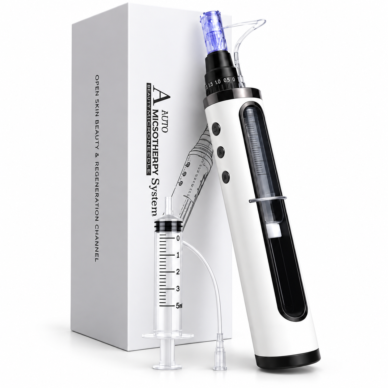 Professional Microneedling & Controlled Serum Infusion in One Handheld Device