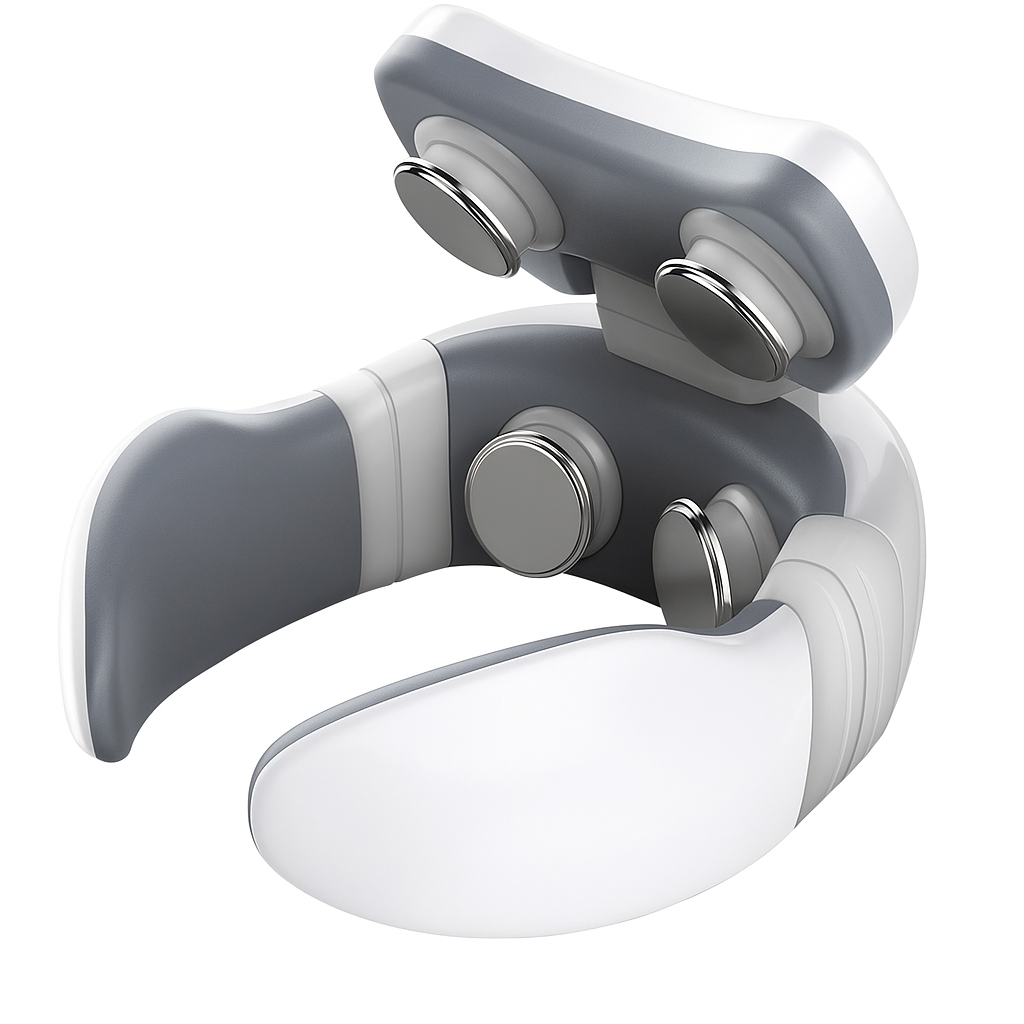 Smart Neck Massager with Heat and Adjustable Massage Modes | Portable Wellness Device for Everyday Neck Comfort