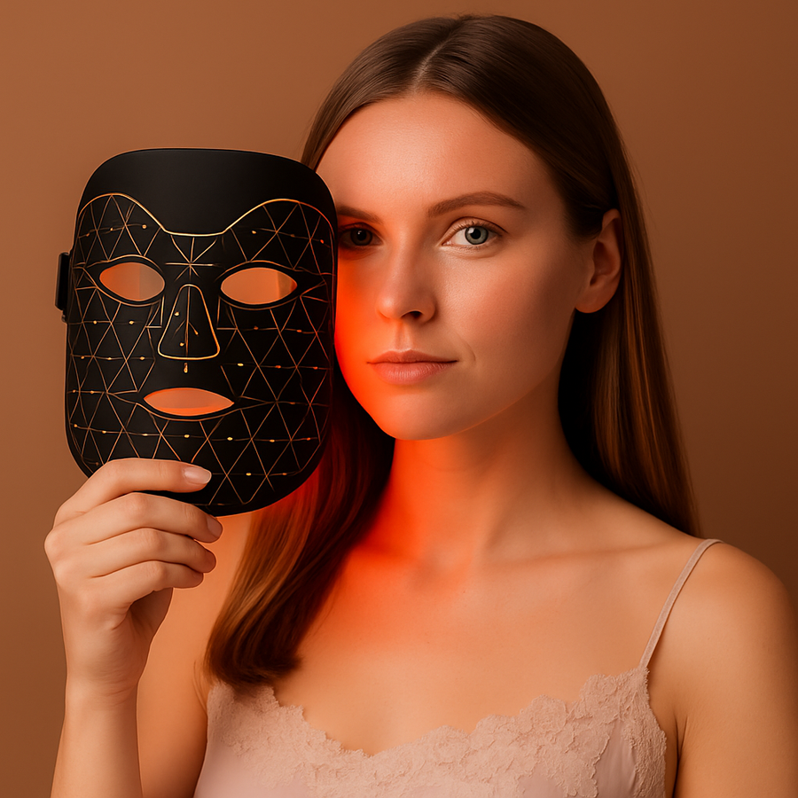 YouthGlow Advanced LED Facial Mask: Enhance Collagen & Skin Clarity