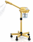 Professional Facial Steamer on Wheels – Adjustable Height 360° Rotating Hot Mist Salon Steamer