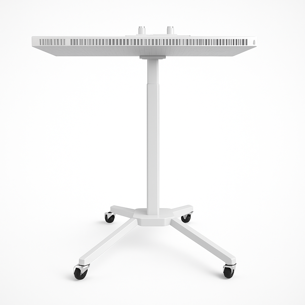 360° Adjustable Red Light Therapy Panel Stand with Remote Control – Electric Height Adjustable Full-Body LED Therapy (Horizontal & Vertical)