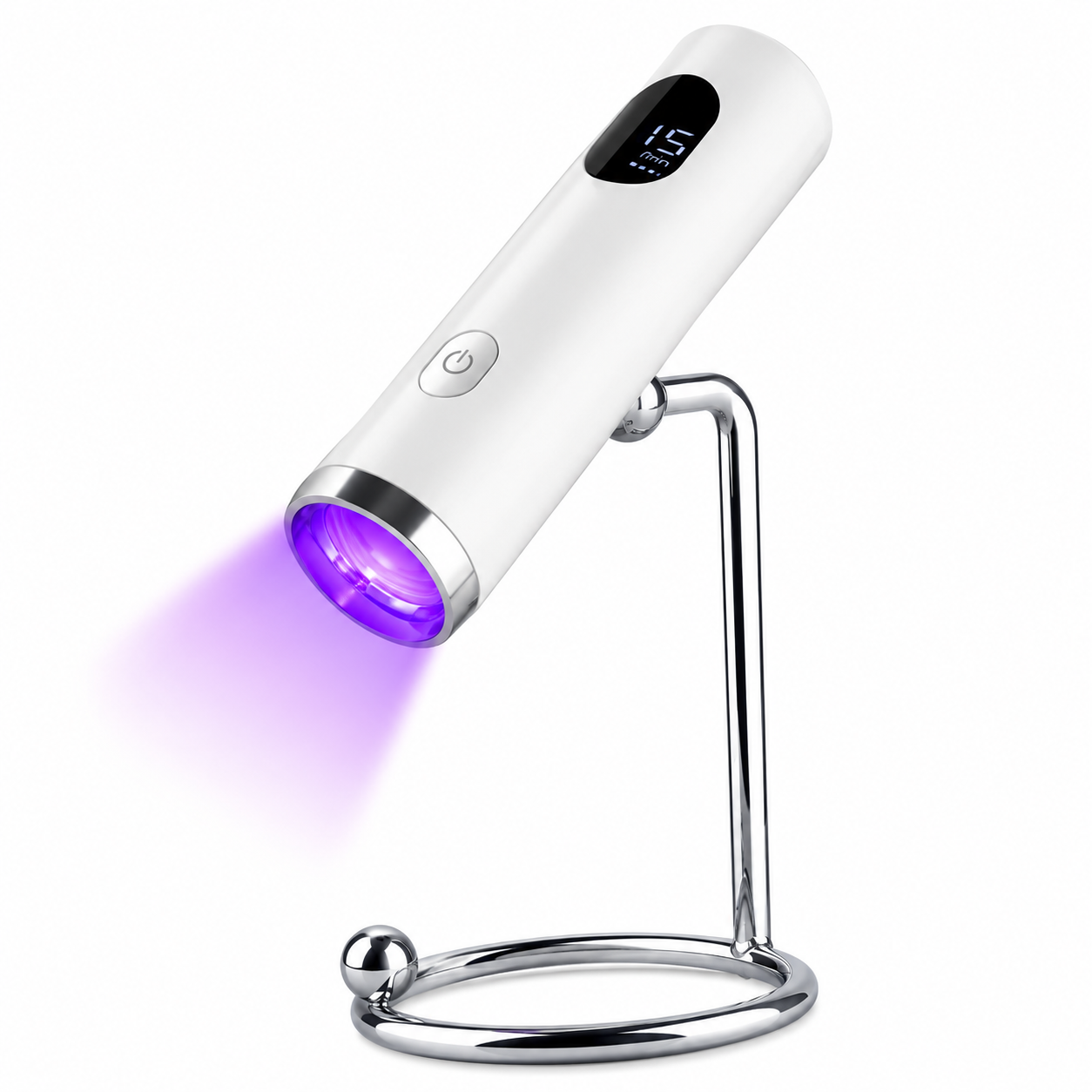 Portable UV LED Nail Lamp with Stand